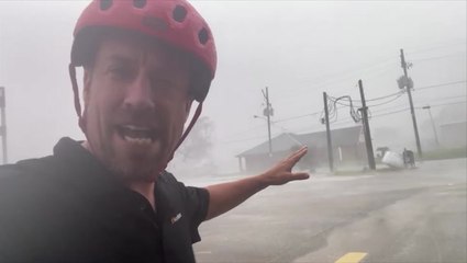 Reporting from Houma as Ida's eyewall rapidly approaches