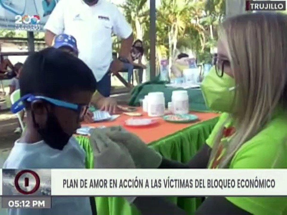 Gobierno Regional atiende a las víctimas del bloqueo económico en  el Estado Trujillo