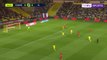 Dembélé goal enough for 10-man Lyon to beat Nantes