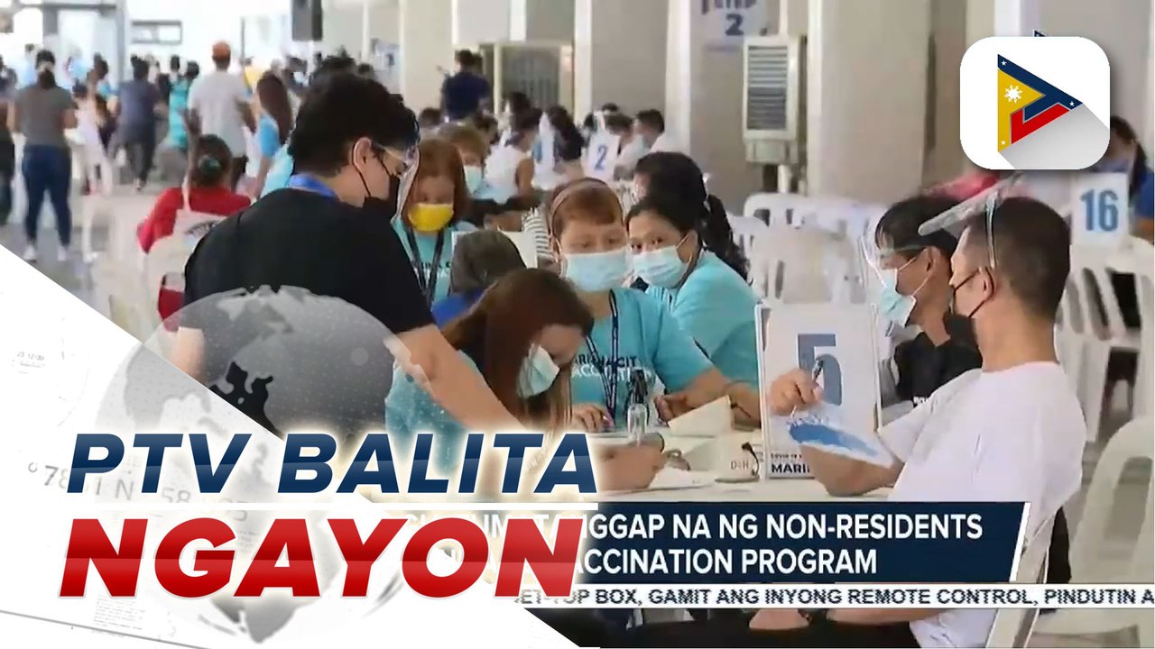 Marikina LGU, tumatanggap na ng non-residents sa kanilang vaccination program