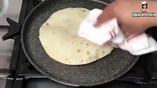 How to make perfect Roti with out kneeding flour