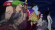 Zoro et Sanji couvrent les arrières de Luffy pour qu’il lance son Gomu Gomu no Red Hawk | One Piece 982 Vostfr