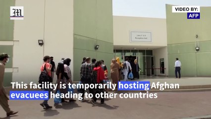 'Thank God we are safe': Afghans escape to new US life
