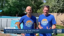 Now Pools - New Arizona company lets you rent above-ground pools for the summer
