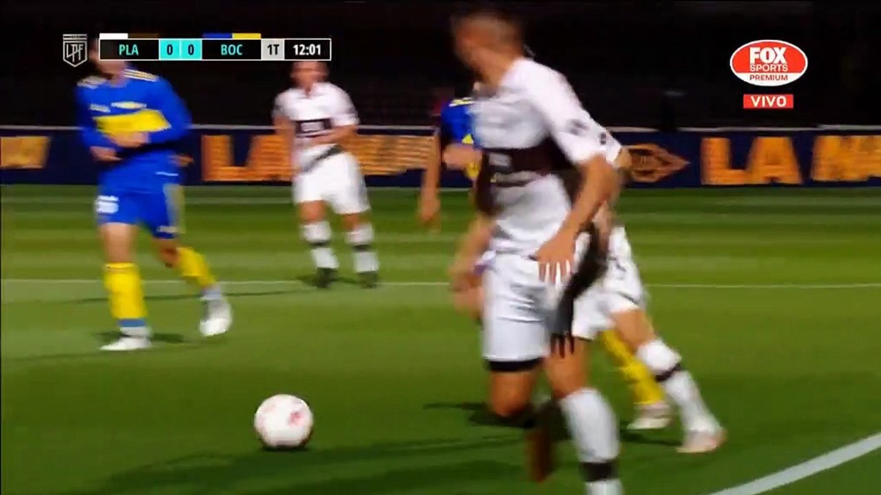 Torneo Liga Profesional 2021:  Platense 1 - 3 Boca Jrs  (Primer Tiempo)