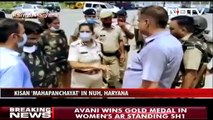 Haryana Farmers Protest Officer Who Asked Cops To Crack Heads Of Farmers To Face Action.....
