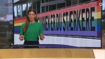 Fagforening støtter LGBTQ  & kampen mod diskrimination på jobbet | Jesper Thorup | Aarhus | August 2021 | TV SYD - TV2 ØSTJYLLAND - TV2 Danmark
