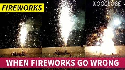 'Fireworks Display Turns into a Mini-Explosion '