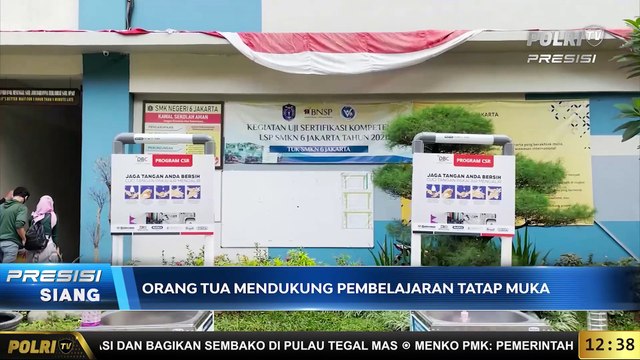 Live Dialog Humas Dinas Pendidikan DKI Jakarta Terkait Sekolah Tatap Muka Terbatas