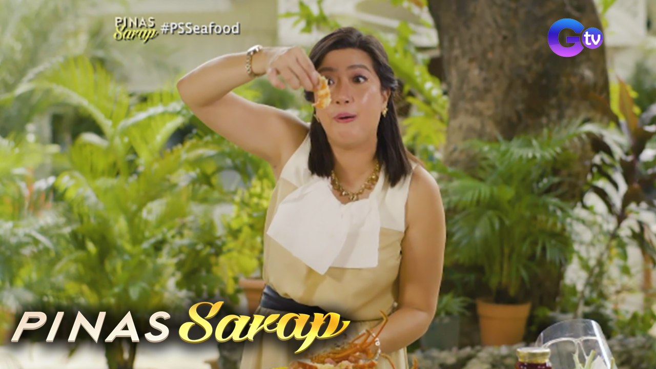 Pinas Sarap: Kara David, nag-mukbang ng alimango at lobster!