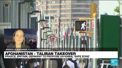 Macron calls for Kabul 'safe zone' to protect humanitarian operations