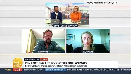 Pen Farthing returns from Kabul airport after being forced to leave without staff