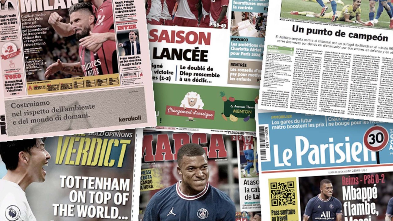 Les grands débuts de Lionel Messi avec le PSG excitent l'Europe, Paul Pogba fait polémique en Angleterre