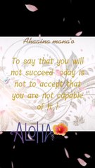 Pensées de la semaine en anglais!