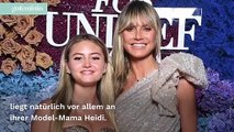 Mama Heidi ist stolz: Leni Klum (17) erobert den Laufsteg