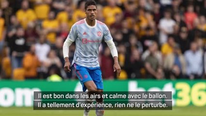 3e j. - Solskjaer : "Varane a démontré toute sa classe"