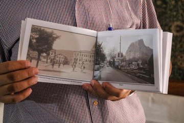 İŞGAL YILLARININ FOTOĞRAFLARINI ULAŞIP, AYNI AÇILARDAN BUGÜNÜN AFYONKARAHİSAR'INI ÇEKTİ