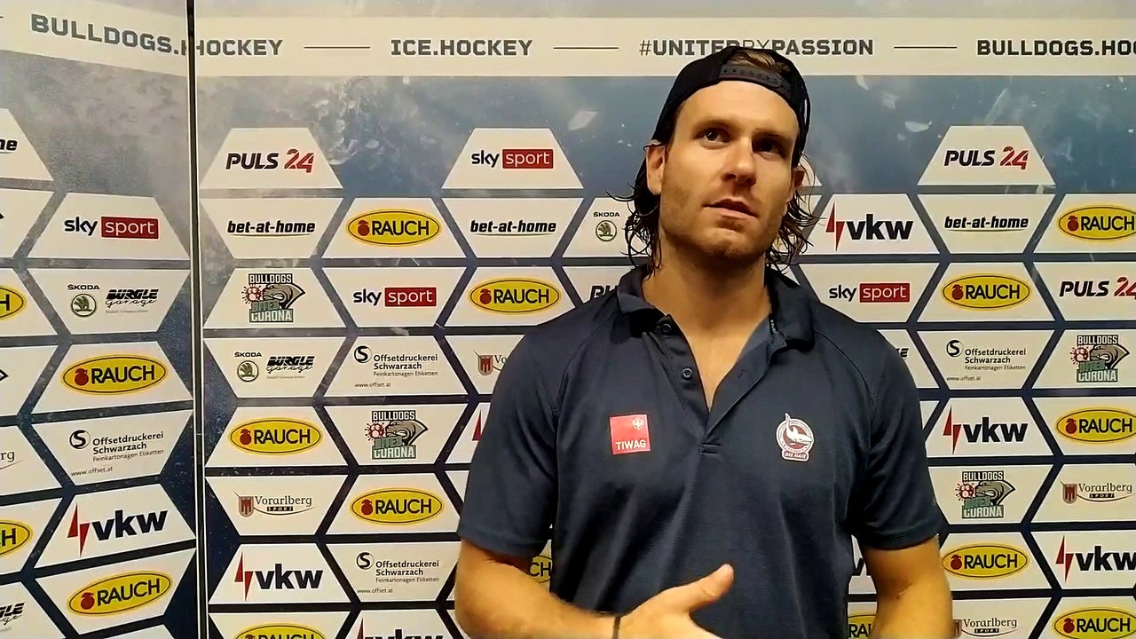 Martin Ulmer nach dem Spiel gegen Dornbirn