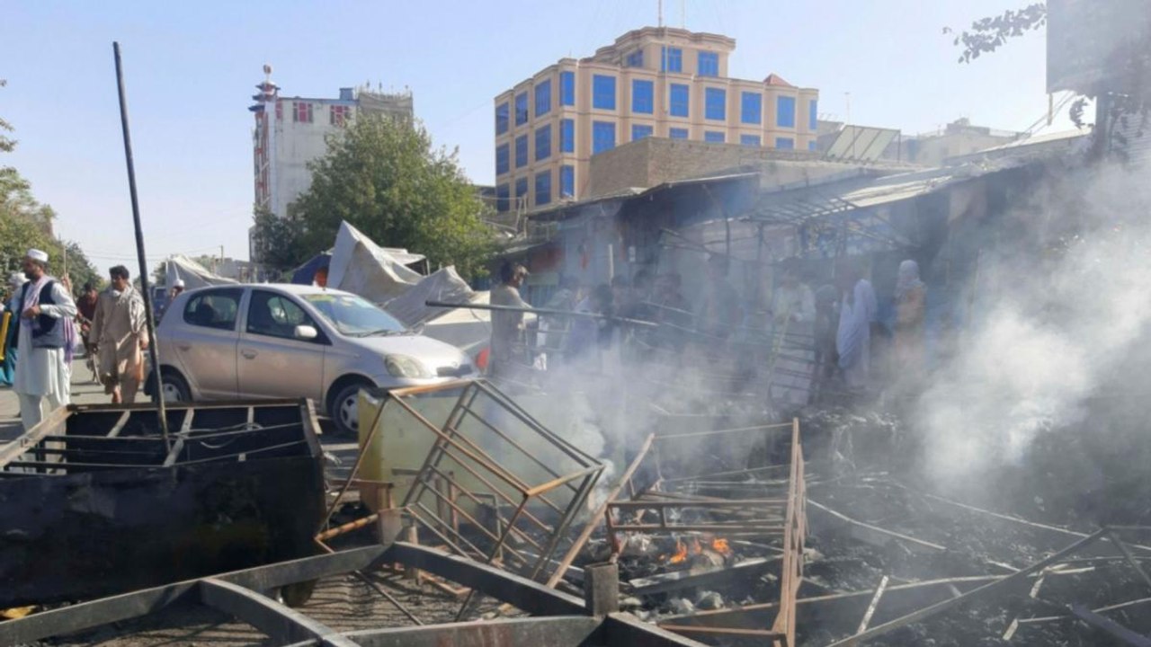 Defence system intercepted rockets attack at Kabul airport