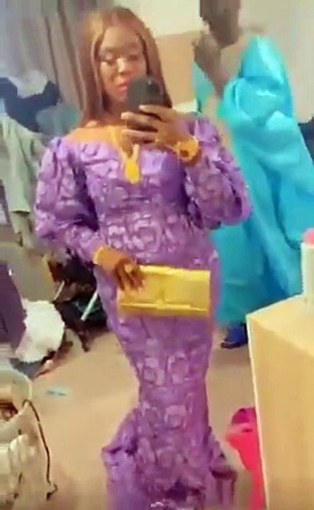 Madame Sarr au Baptême de Mouna