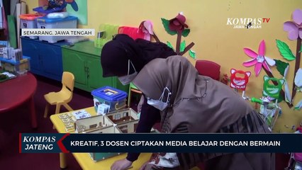 Kreatif, 3 Dosen Ciptakan Media Belajar dengan Bermain