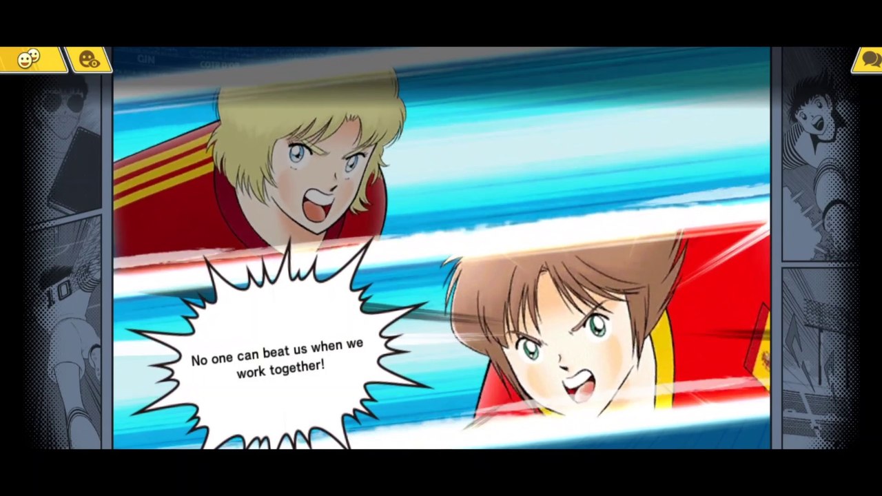 Playful One-Two Captain Tsubasa Skill