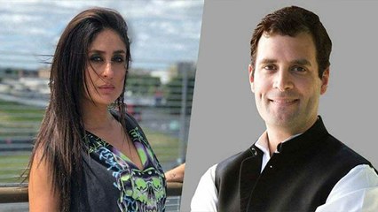When Kareena Kapoor Expressed Her Desire To Date Rahul Gandhi Only To Deny Later | FilmiBeat