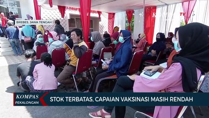 Descargar video: Capaian Vaksinasi Masih Rendah Akibat Terbatasnya Stok