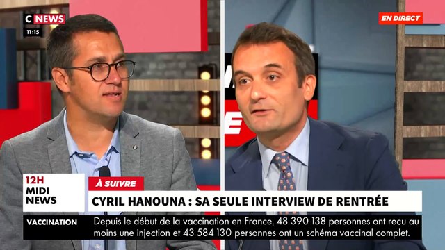 Interrogé sur son statut vaccinal, Florian Philippot dérape en direct et demande à un député En marche de se mettre au régime ! - VIDEO