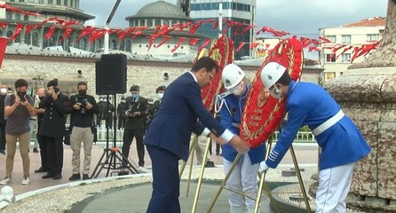 Taksim’de 30 Ağustos Zafer Bayramı töreni