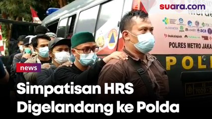 Download Video: Terlibat Bentrok dengan Polisi, Simpatisan Habib Rizieq Digelandang ke Polda Metro Jaya