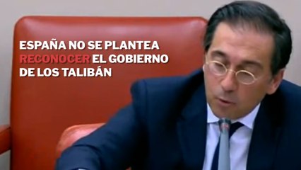 España no se plantea reconocer el Gobierno de los talibán