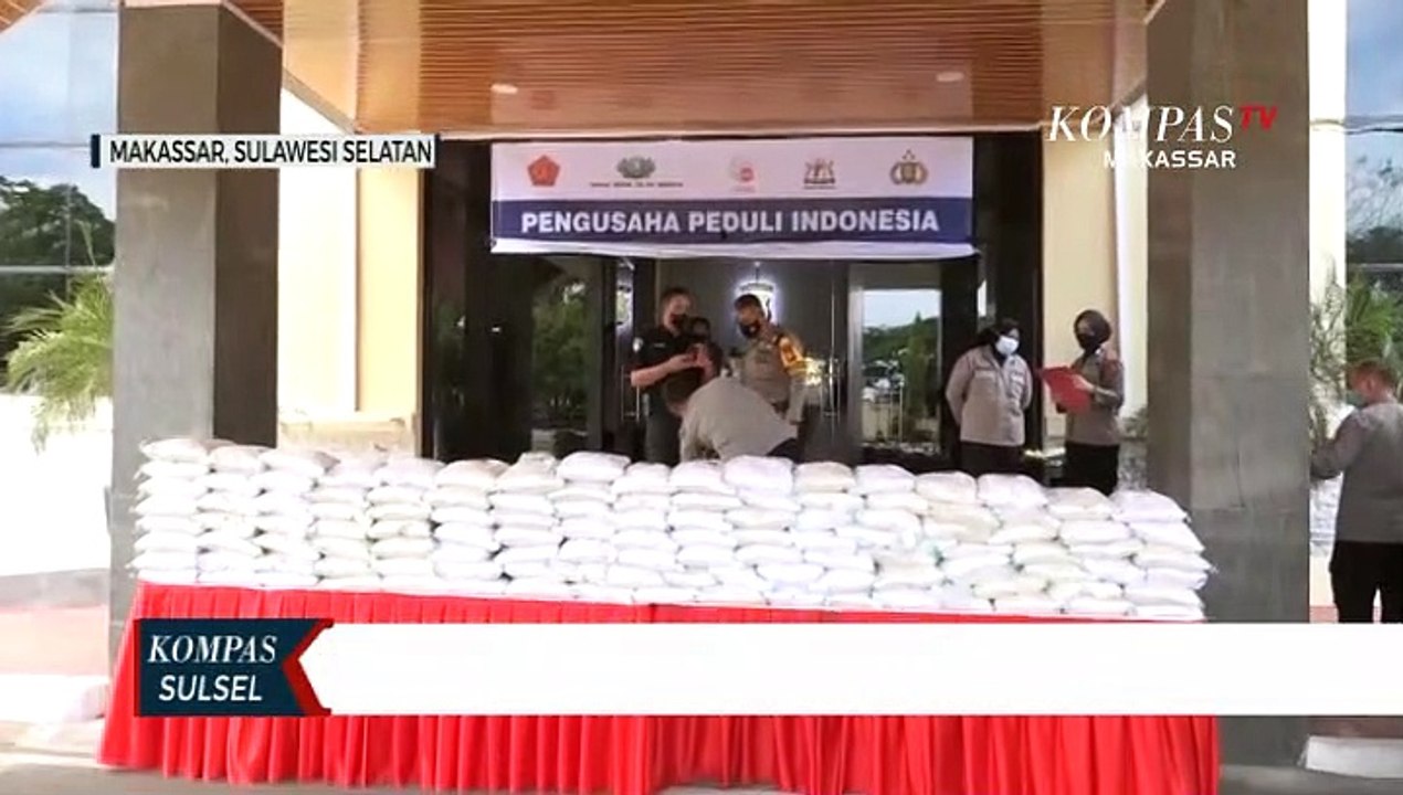 Bantuan 200 Ton Beras Untuk Warga Terdampak Covid