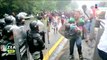 Migrantes haitianos salen en caravana de Tapachula, Chiapas