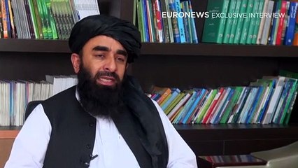 Portavoce dei talebani a Euronews: "Qualsiasi presenza militare sarà considerata un'invasione"