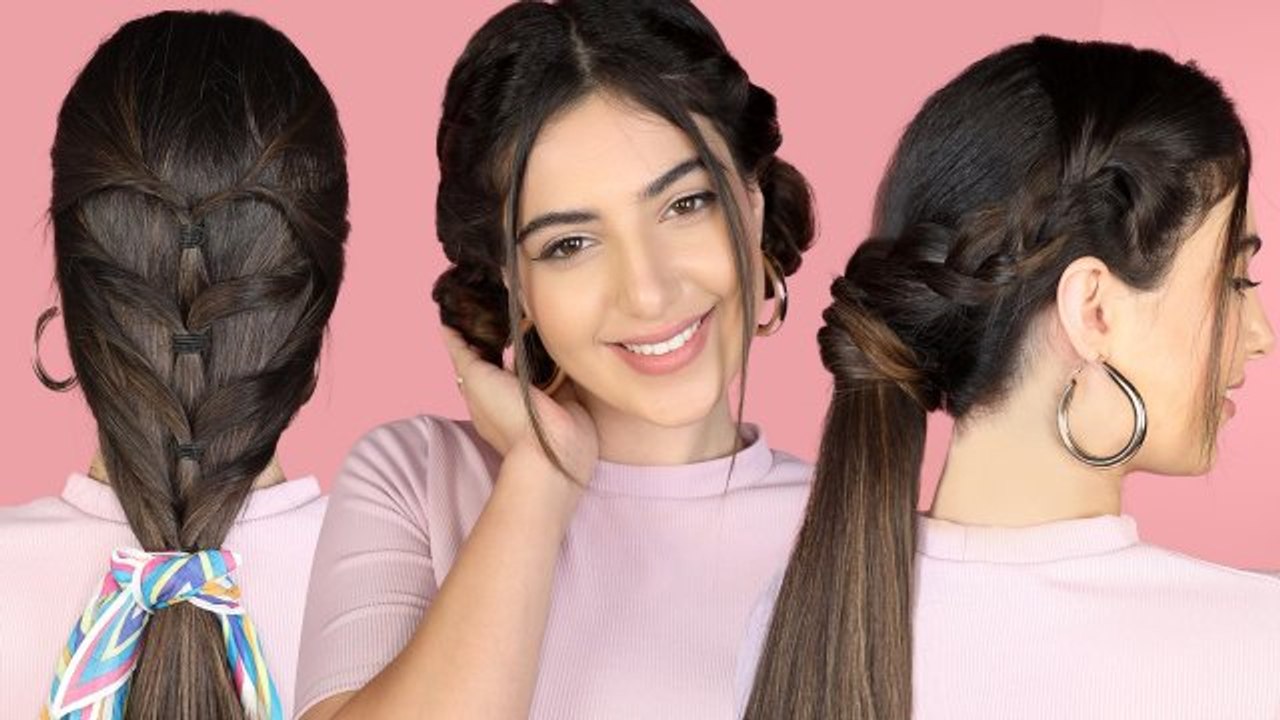 3 تسريحات شعر ناعمة بلمسة مبتكرة، طبّقيها مع بد...