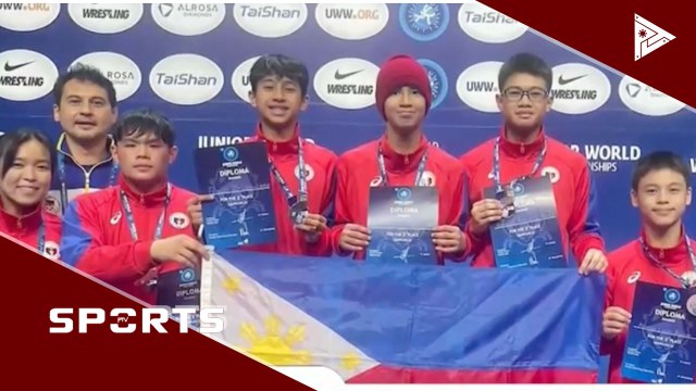 Philippine Junior Grappling Team, wagi sa UWW World Cadets and Juniors Grappling Championships #PTVSports
