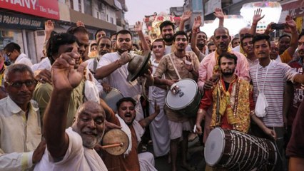 Mathura decorated on eve of Krishna Janmashtami