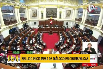 Bellido sobre el Congreso: Si existe actitud obstruccionista, nos obligarían a pedir la confianza
