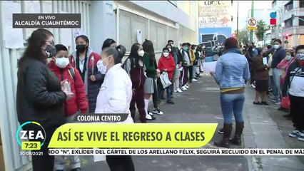 Así se vive el regreso a clases en la CDMX y el Edoméx