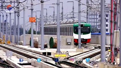দেশের প্রথম মেট্রোরেলের (এমআরটি-৬) পরীক্ষামূলক ট্রেন চলাচল শুরু