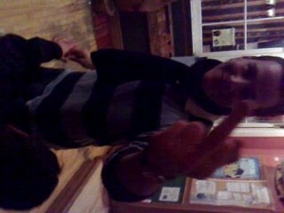 Carsten beim Putzen - Macht Spaß :-)