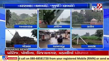 Rainfall returns after a long dry spell in North Gujarat, locals relieved _ TV9News