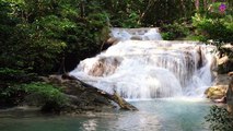 15 Minute Calming Natural Instrumental Music for Anxiety-Relief | Waterfall | Nature | Focus | Concentration | Stress-Relief | Serene | Joyful | Positive Energy | Study