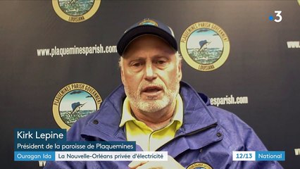 États-Unis : l'Ouragan Ida prive la Nouvelle-Orléans d'électricité