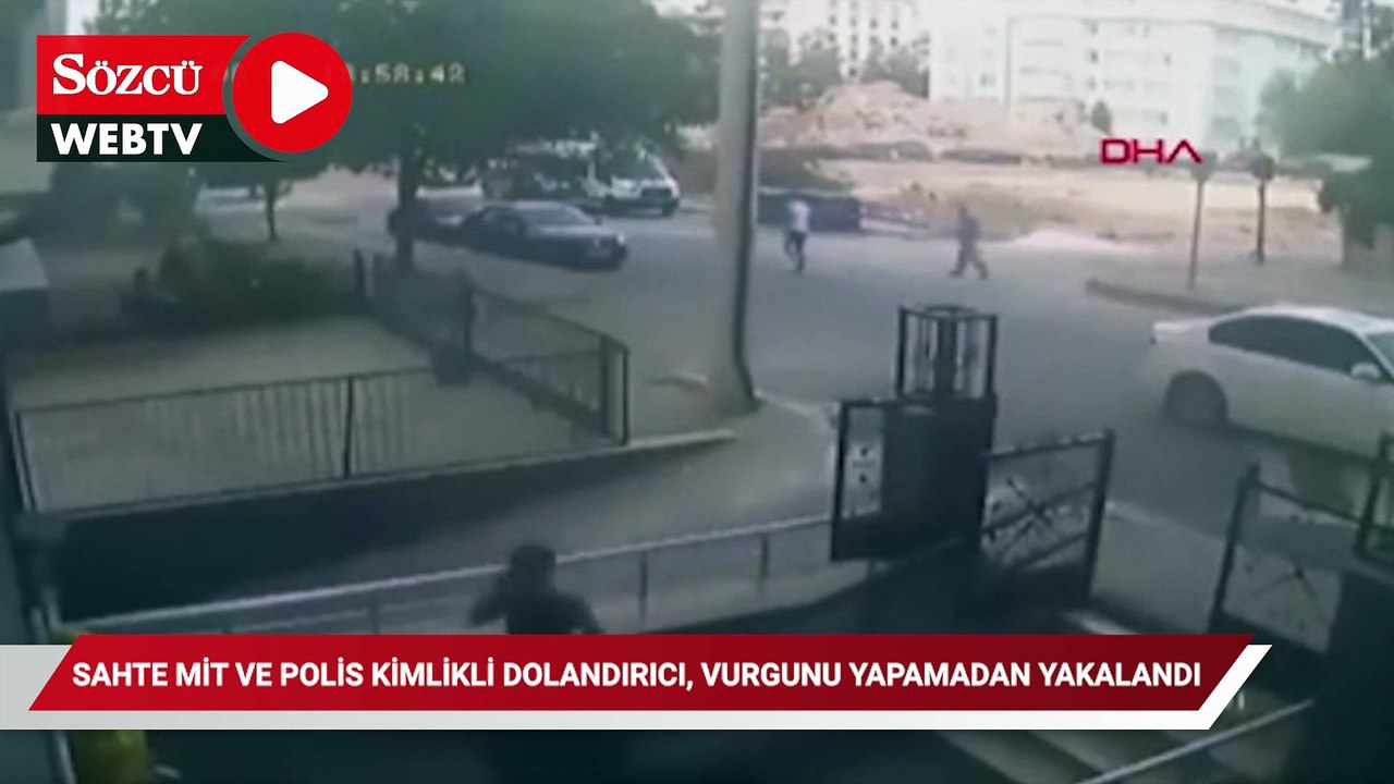 Sahte MİT ve polis kimlikli dolandırıcı, 500 bin liralık vurgunu yapamadan yakalandı