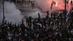 Violentos incidentes en la manifestación negacionista de anoche en Atenas