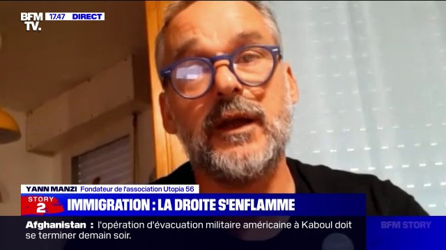 Yann Manzi (Utopia 56): On est très loin d'un envahissement et d'un grand remplacement, tous ces politiques jouent avec l'immigration à chaque campagne