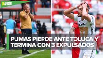 Andrés Lillini tras derrota de Pumas contra toluca_ _Hay que ponerle el pecho a las balas_