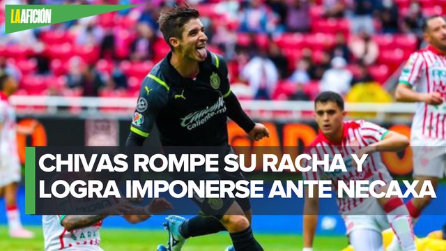 Chivas gana contra Necaxa y Vucetich respira tranquilo